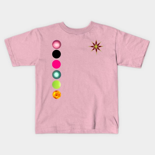 cycle beautyful art Design. Kids T-Shirt by Dilhani